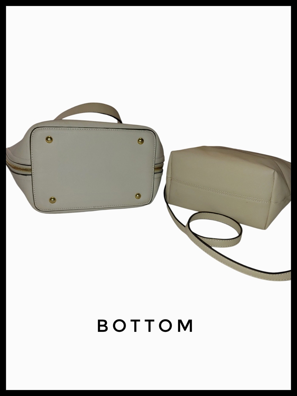 Cream Two-Piece Women's Tote & Purse Set - Picture 8 of 10